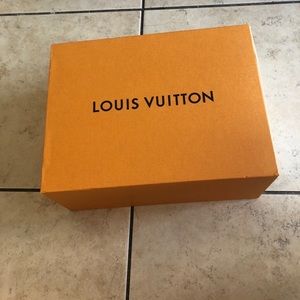 Large Louis Vuitton shoe box